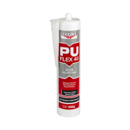 Adesivo de PU Flex 40 Preto 400g - Neoklon