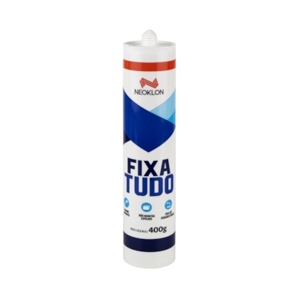 Adesivo Fixa Tudo Branco 400g - Neoklon