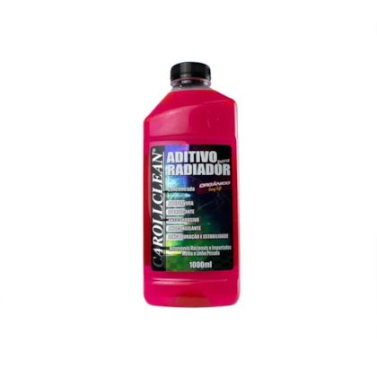 Aditivo Radiador Rosa Long Life Orgânico Concentrado Carolclean 1L (NBR 13705)