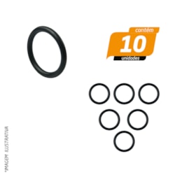 Anel Vedação O-ring 11 x 2,6mm - 10 Unidades