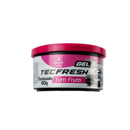 Aromatizante Automotivo Tec Fresh Gel Tutti Frutti 60g