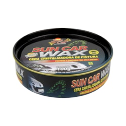 Cera Cristalizadora de Pintura WAX 100g - Sun Car