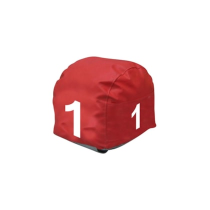 Conjunto Prisma de Idenficação Nº1 ao 12 Vermelho