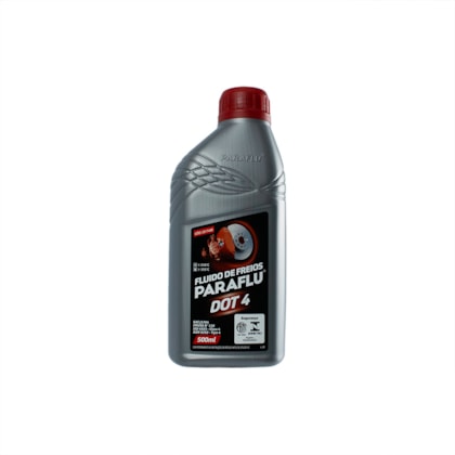 Fluido de Freios Dot 4 Vermelho Paraflu 500ml