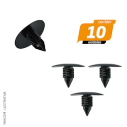 Grampo do Para Barro linha Renault - Plastcar - 10 Unidades