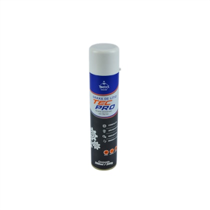 Graxa de Lítio Universal em Spray Branca 300ml - Tecbril