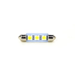 Lâmpada Torpedo 3 LED SMD Branca 42mm 12V - Flash