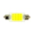 Lâmpada Torpedo LED COB Branca 42mm 12V - Flash