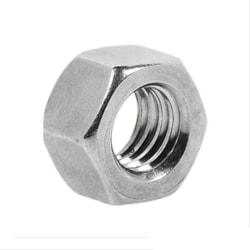 Porca Sextavada Zincada M10 x 1mm Chave 15 - 50 Unidades