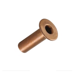 Rebite Tubular de Cobre para Lona Freio 4 x 8 - 500 Unidades