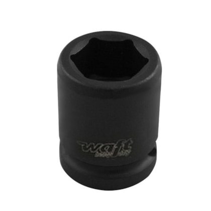 Soquete de Impacto Sextavado Curto 38mm 1/2'' x 13mm - Waft