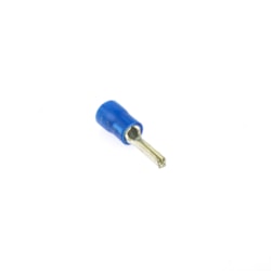 Terminal Pino 4,6mm para Fio 1,5mm² à 2,5mm² Azul - Crimper - 25 Unidades