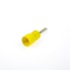 Terminal Pino 4,6mm para Fio 2,5mm² à 6mm² Amarelo - Crimper - 25 Unidades