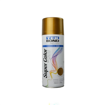 TINTA AEROSSOL DOURADO METÁLICO 350 ML/250G