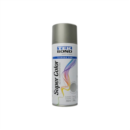 Tinta Alumínio Alta Temperatura Tekbond Aerossol 350ml 250g