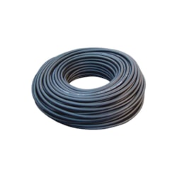 Tubo de Nylon sem Trama Preto 4mm x 6mm x 10m