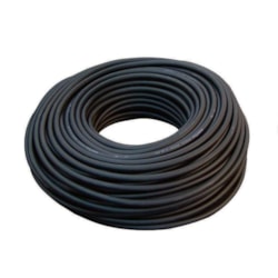 Tubo de Nylon sem Trama Preto 5/16x10m